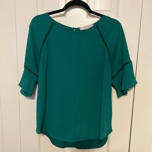 Loft flare sleeve top